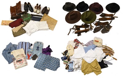 Lot 2186 - Assorted Gents Costume Accessories comprising...