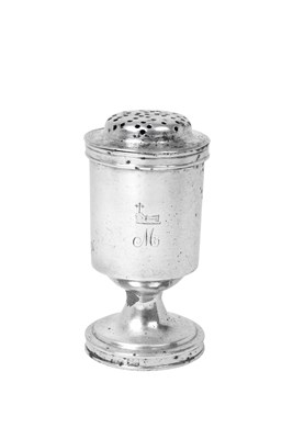 Lot 2108 - An Indian Colonial Silver Pepperette