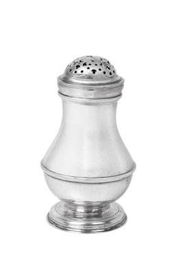 Lot 2010 - A George II Silver Pepperette