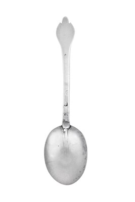 Lot 2030 - A Charles II Silver Trefid Spoon