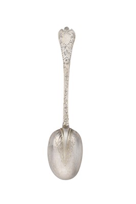 Lot 2043 - A James II or William and Mary Silver-Gilt Trefid Spoon