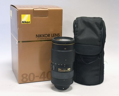 Lot 161 - Nikor Nikkor AF-S 80-400mm ED Lens