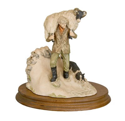 Lot 153 - Border Fine Arts Sheep and Collie Groups,...