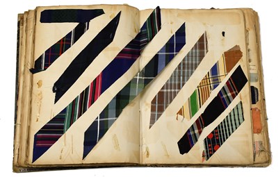 Lot 2011 - Early 20th Century Album of Fabric Samples...