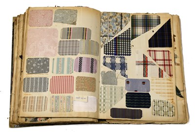 Lot 2011 - Early 20th Century Album of Fabric Samples...