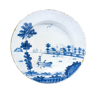 Lot A Bristol Delft Dish, circa 1750, in the...