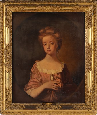 Lot 1059 - Attributed to Thomas Hill (1661-1734) Portrait...