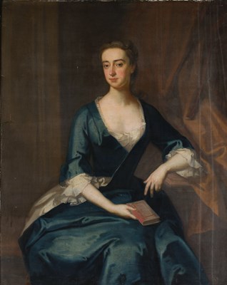 Lot 1066 - Enoch Seeman (c.1689-1744) Portrait of Miss...