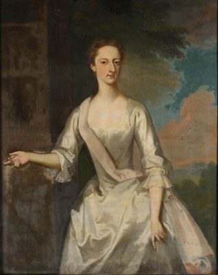 Lot 1067 - Enoch Seeman (c.1689-1744) Portrait of Miss...