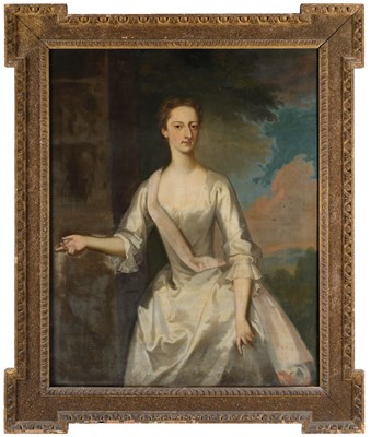 Lot 1067 - Enoch Seeman (c.1689-1744) Portrait of Miss...