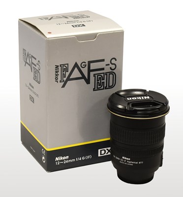 Lot 160 - Nikon Nikkor f4G(IF) 12-24mm Lens