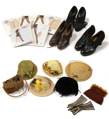 Lot 2214 - Assorted 1940s and Later Costume Accessories...