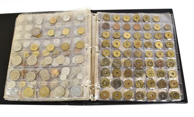 Lot 100 - Three World Coin Albums, comprising approx....