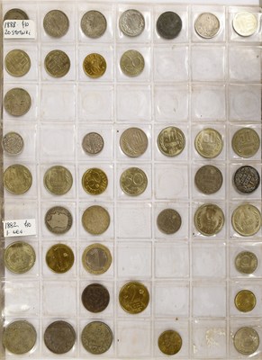 Lot 100 - Three World Coin Albums, comprising approx....