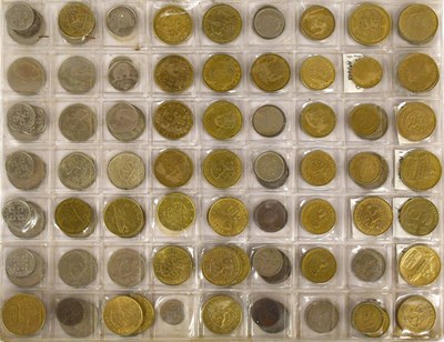 Lot 100 - Three World Coin Albums, comprising approx....