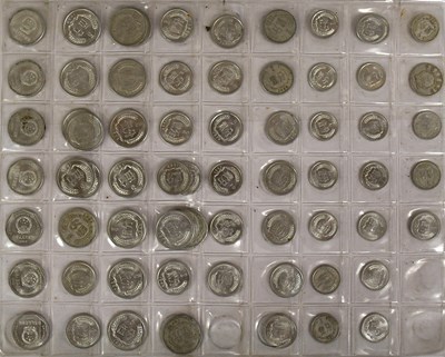 Lot 100 - Three World Coin Albums, comprising approx....