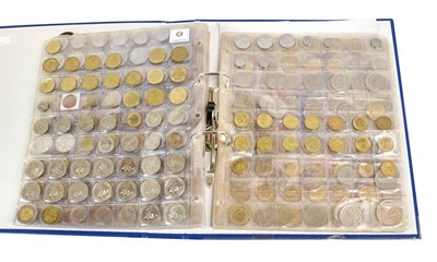 Lot 100 - Three World Coin Albums, comprising approx....