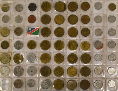 Lot 100 - Three World Coin Albums, comprising approx....