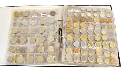 Lot 100 - Three World Coin Albums, comprising approx....