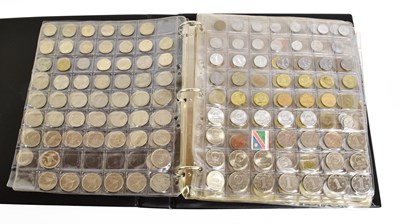 Lot 100 - Three World Coin Albums, comprising approx....