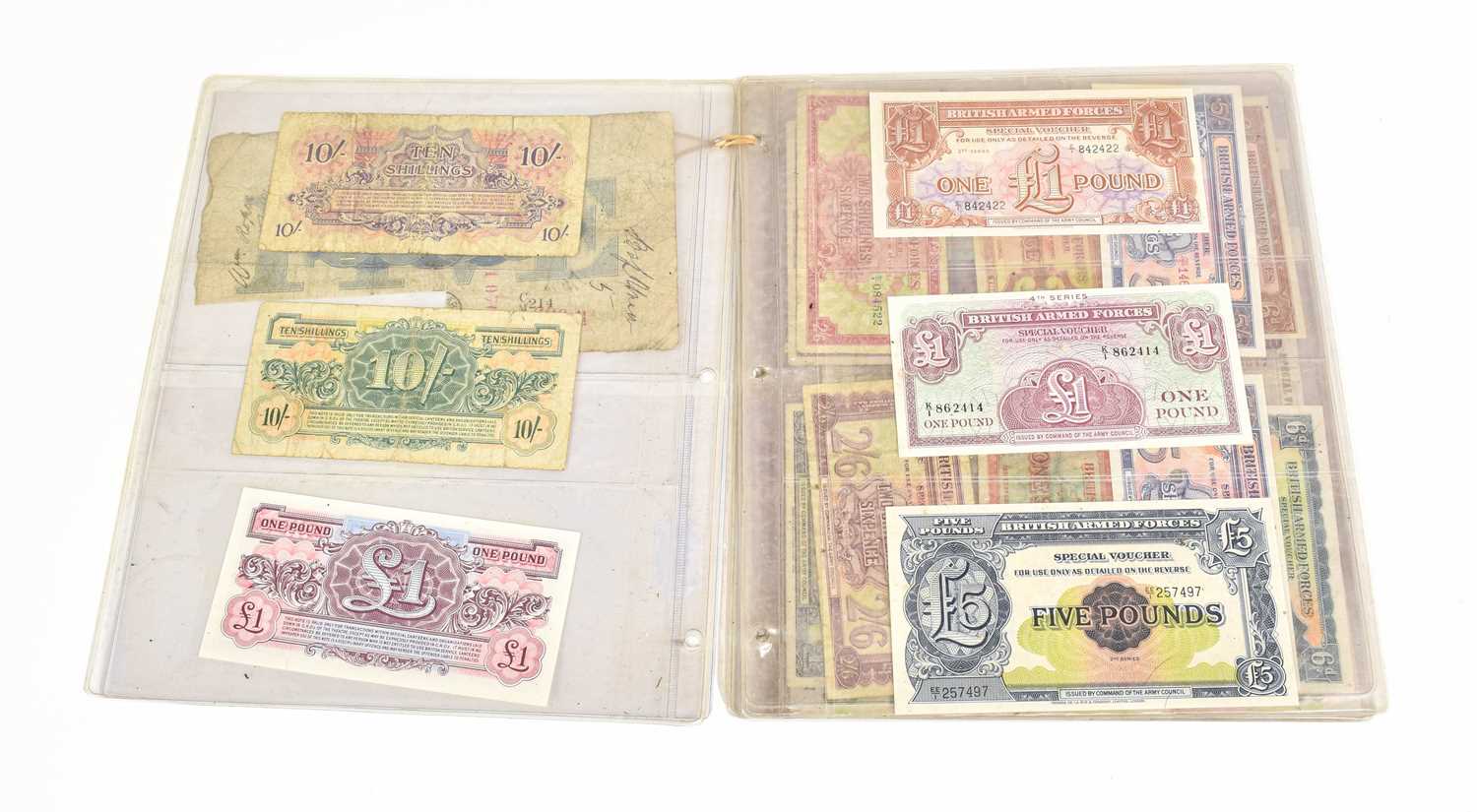 Lot 320 - A Collection of British Military Banknotes,...