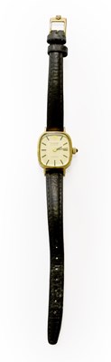 Lot 60 - A Lady's Gold Plated Quartz Wristwatch, dial...