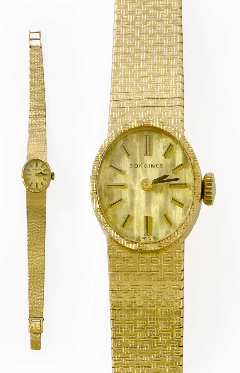 Lot 49 - A Lady's 9 Carat Gold Longines Wristwatch,...