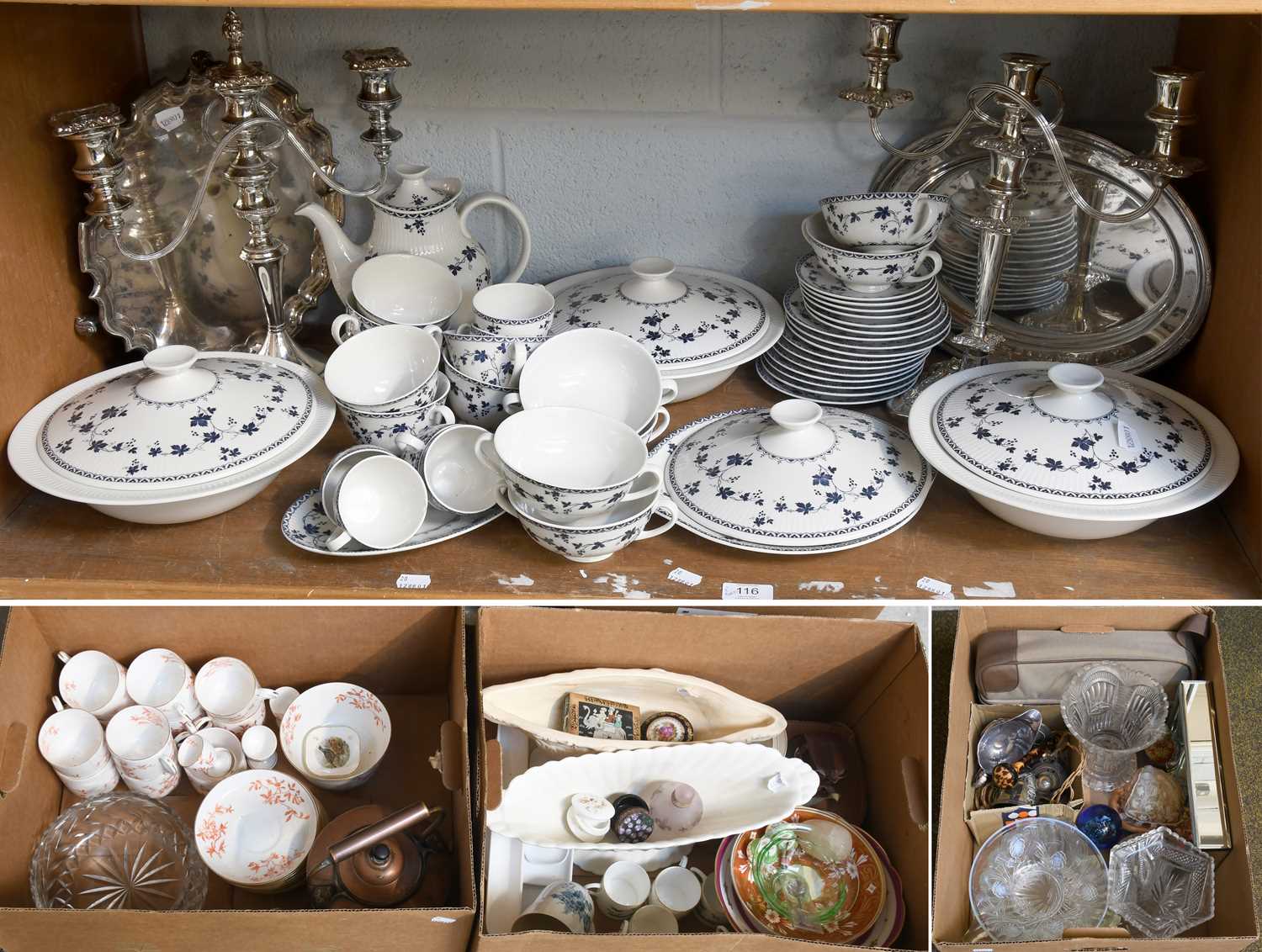 Lot 116 - A Royal Doulton "Yorktown" Pattern Part...