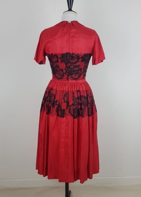 Lot 2206 - Circa 1950s Dresses comprising an Anne Fogarty...