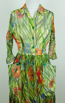 Lot 2206 - Circa 1950s Dresses comprising an Anne Fogarty...
