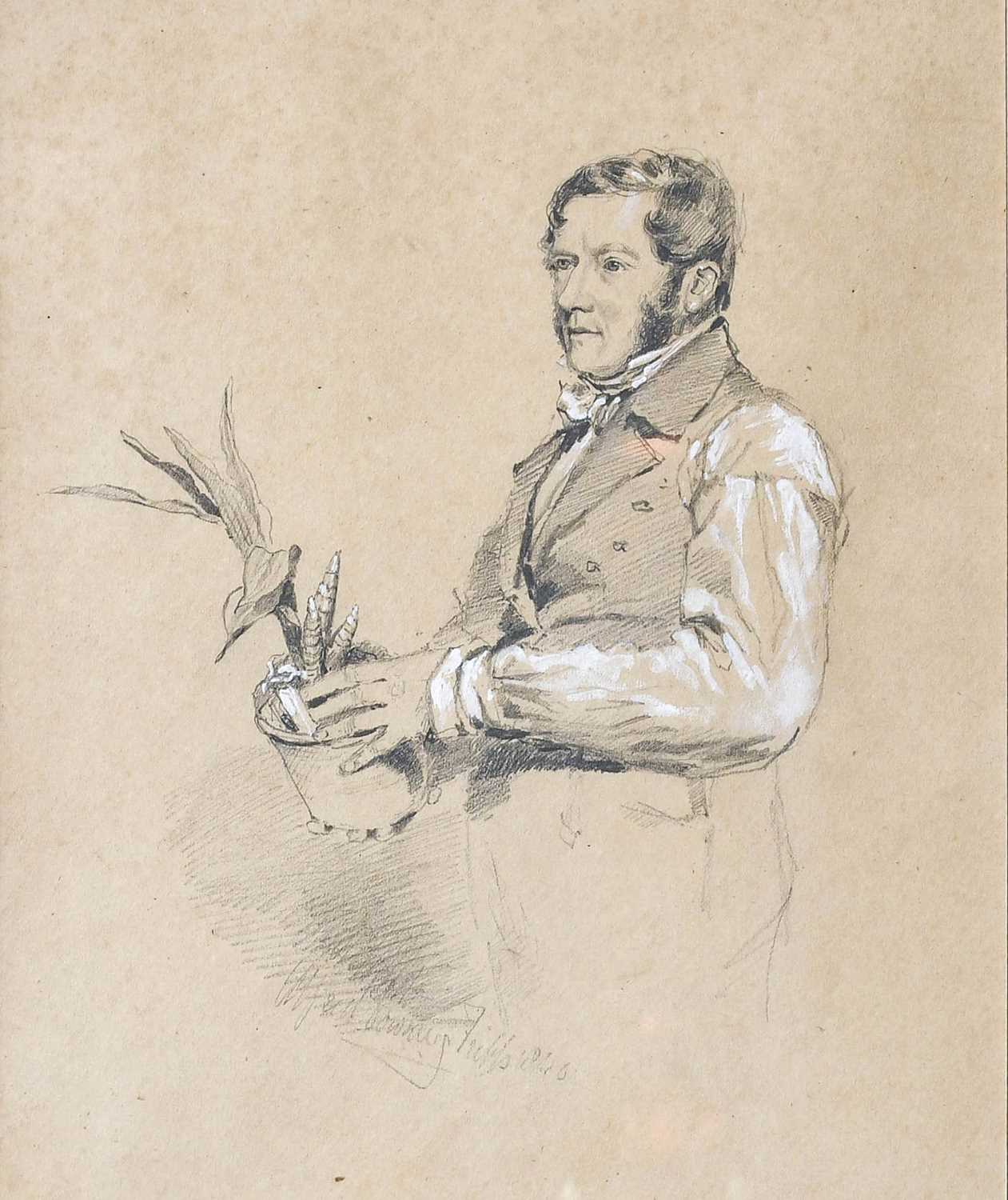 Lot 1016 - Alfred Downing Fripp (1822-1895) Portrait of a...