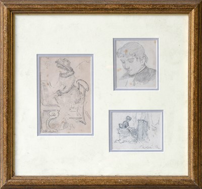Lot 1016 - Alfred Downing Fripp (1822-1895) Portrait of a...