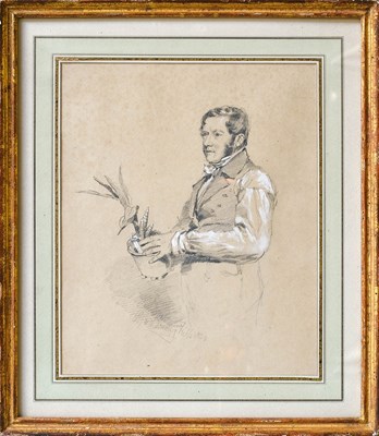 Lot 1016 - Alfred Downing Fripp (1822-1895) Portrait of a...