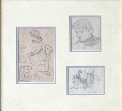 Lot 1016 - Alfred Downing Fripp (1822-1895) Portrait of a...
