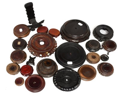 Lot 48 - A Collection of Various Chinese Carved...