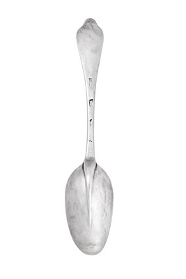 Lot 2039 - A Queen Anne Silver Dog-Nose Spoon