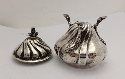 Lot 2092 - A Maltese Silver Sugar-Bowl and Cover