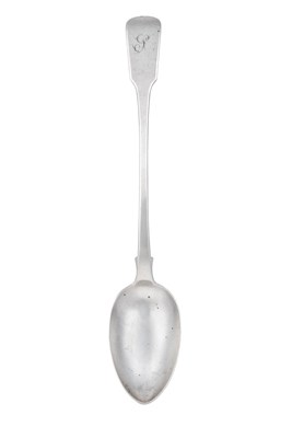 Lot 2060 - A George IV Provincial Silver Basting-Spoon