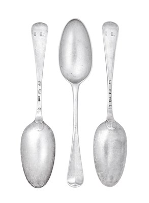 Lot 2056 - A Set of Six George II Silver Table-Spoons