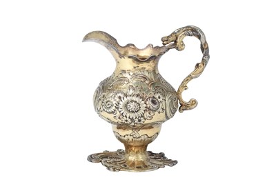 Lot 2015 - A George II Silver-Gilt Cream-Jug