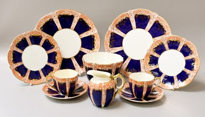 Lot 167 - A Royal Crown Derby Porcelain Coffee Set...