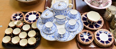 Lot 167 - A Royal Crown Derby Porcelain Coffee Set...