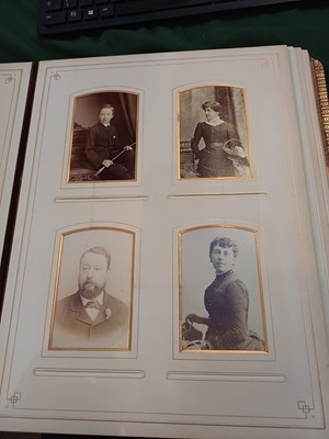 Lot 115 - Three Well Filled Victorian / early 20th...