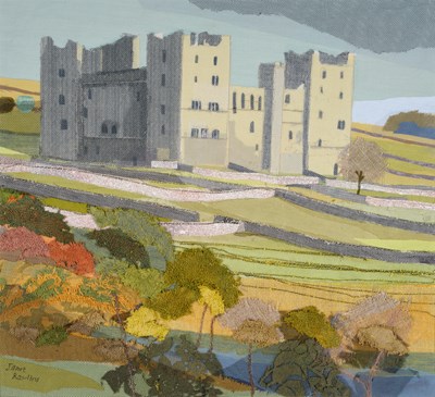 Lot 72 - Janet Rawlins (b.1931) Bolton Castle Signed,...