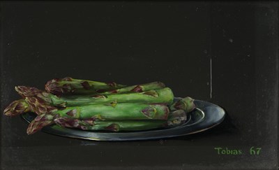 Lot 103 - Tobias Harrison (b.1950) "Asparagus" Signed,...