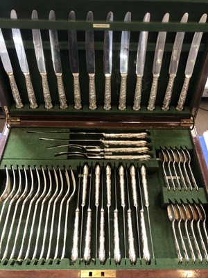 Lot 2066 - An Elizabeth II Silver Table-Service