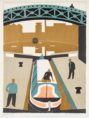 Lot 122 - Julian Trevelyan RA (1910-1988) "Grand Union...