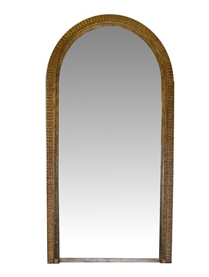 Lot 399 - A Victorian Carved Giltwood Overmantel Mirror,...