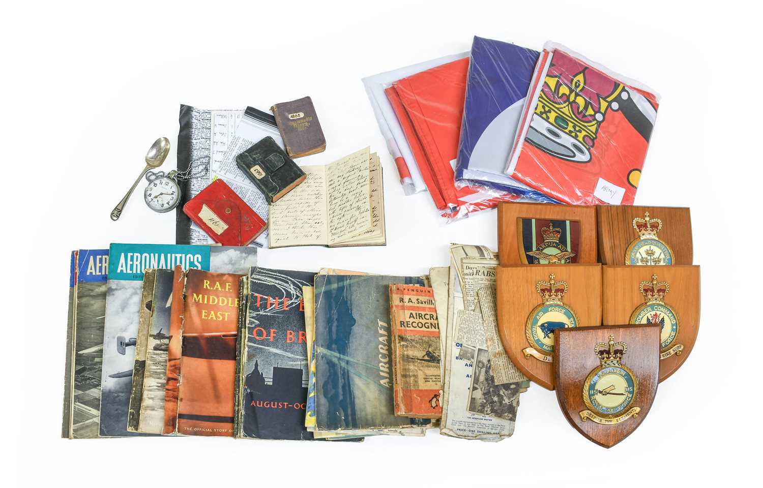 Lot 170 - A Collection of Militaria and Ephemera,...
