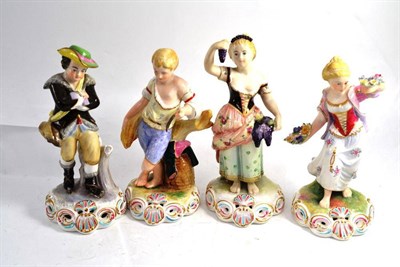 Lot 56 - Set of four figures by J.Gould of the four seasons